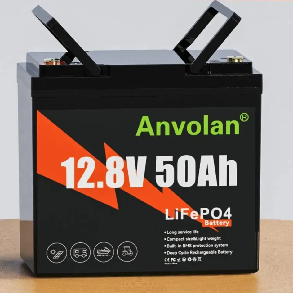 Аккумулятор для UPS/инвертора Anvolan LiFePO4 12V 50A Аккумулятор для UPS/инвертора Anvolan LiFePO4 12V 50A