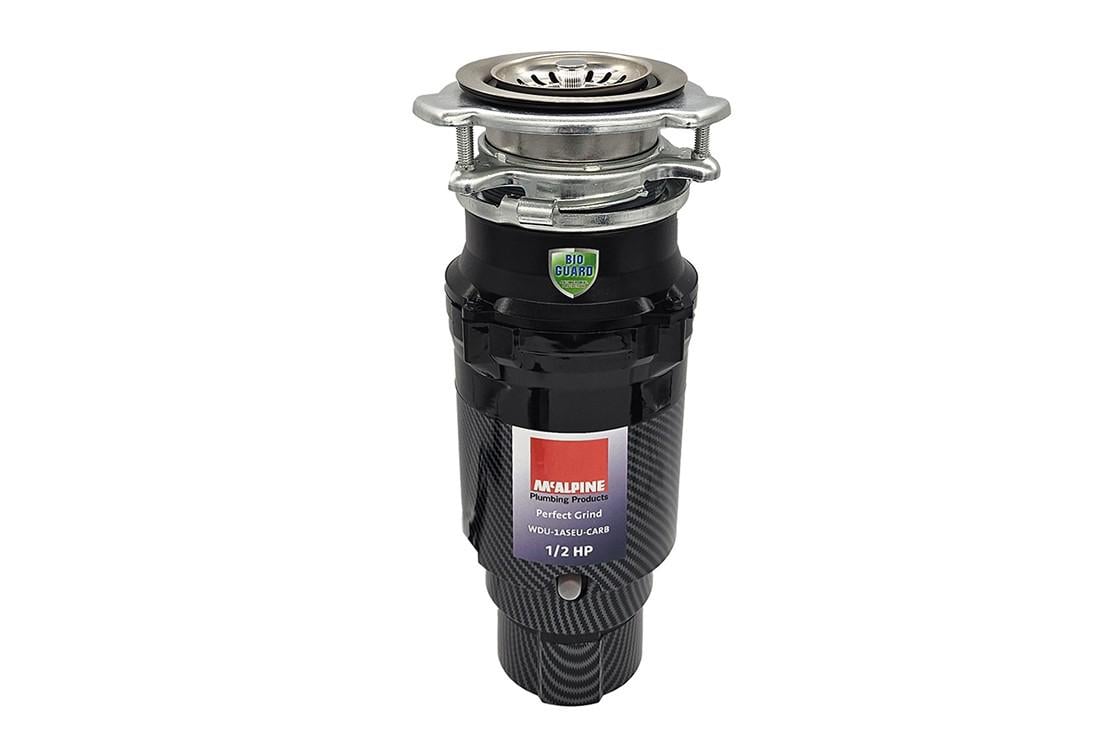 Измельчитель пищевых отходов Slim WDU-1ASEU-CARB с пневматическим переключателем (37087745)