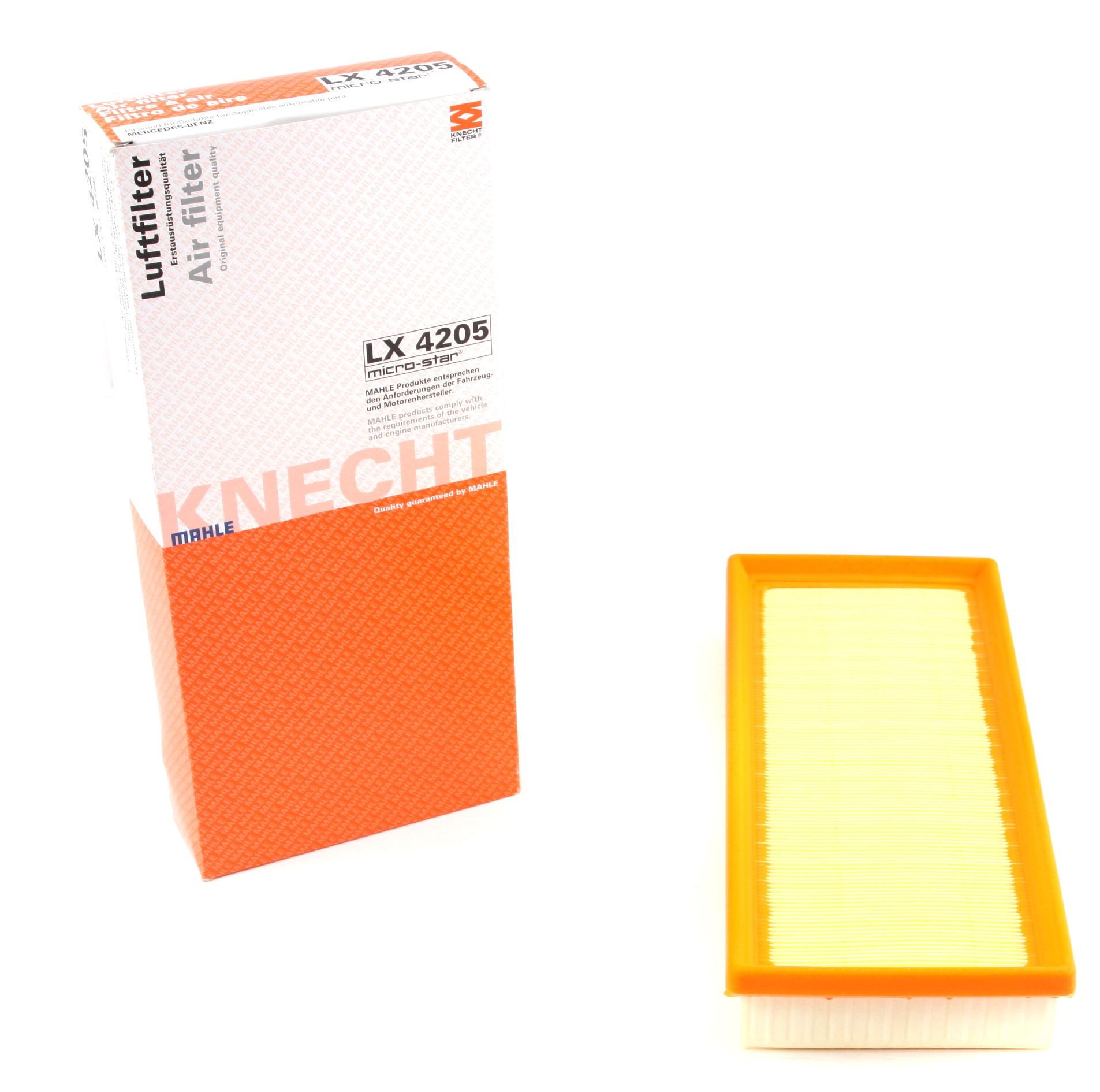 Фильтр воздушный KNECHT для MB E-class W212/GLE W166 11- M157/M278 (LX 4205)