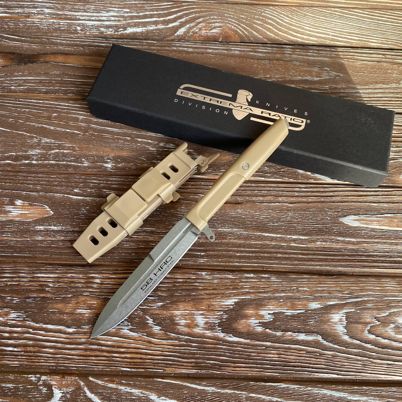 Ніж мисливський туристичний Extrema Ration MAMBA / Molle клинок 12 см (246)