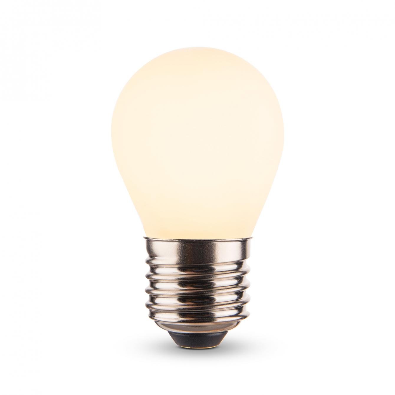 Лампа LED Videx Filament VL-DG45MO 4W E27 3000K Porcelain dimmable (15447010) - фото 2