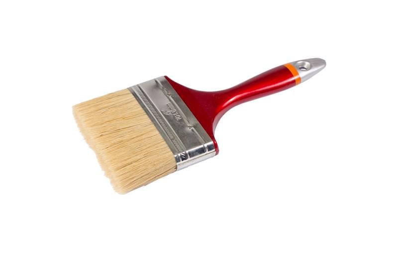 Кисть плоская MasterTool Євро 4" 100х19х51 мм (91-1410) Кисть плоская MasterTool Євро 4" 100х19х51 мм (91-1410)