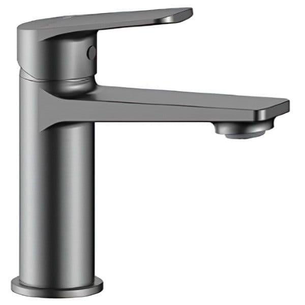 Смеситель для раковины KFA Armatura Luna однорычажный с донным клапаном Графит матовый (4332-815-61) Смеситель для раковины KFA Armatura Luna однорычажный с донным клапаном Графит матовый (4332-815-61)