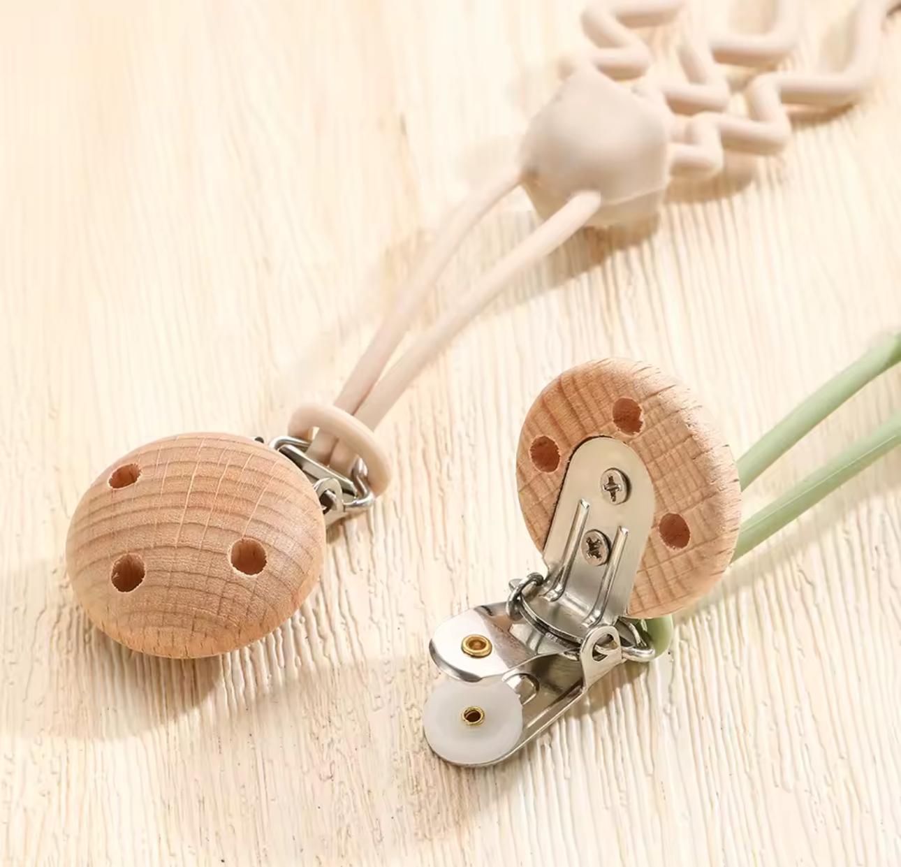 Держатель силиконовый для бутылочки/пустышки/игрушек и клипсы Розовый - фото 3 Держатель силиконовый для бутылочки/пустышки/игрушек и клипсы Розовый - фото 3