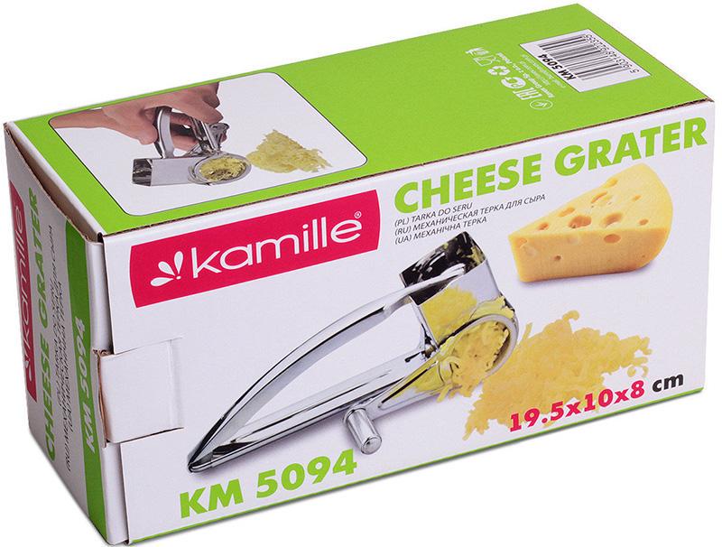 Терка Kamille Foggia для творога механическая - фото 6 Терка Kamille Foggia для творога механическая - фото 6