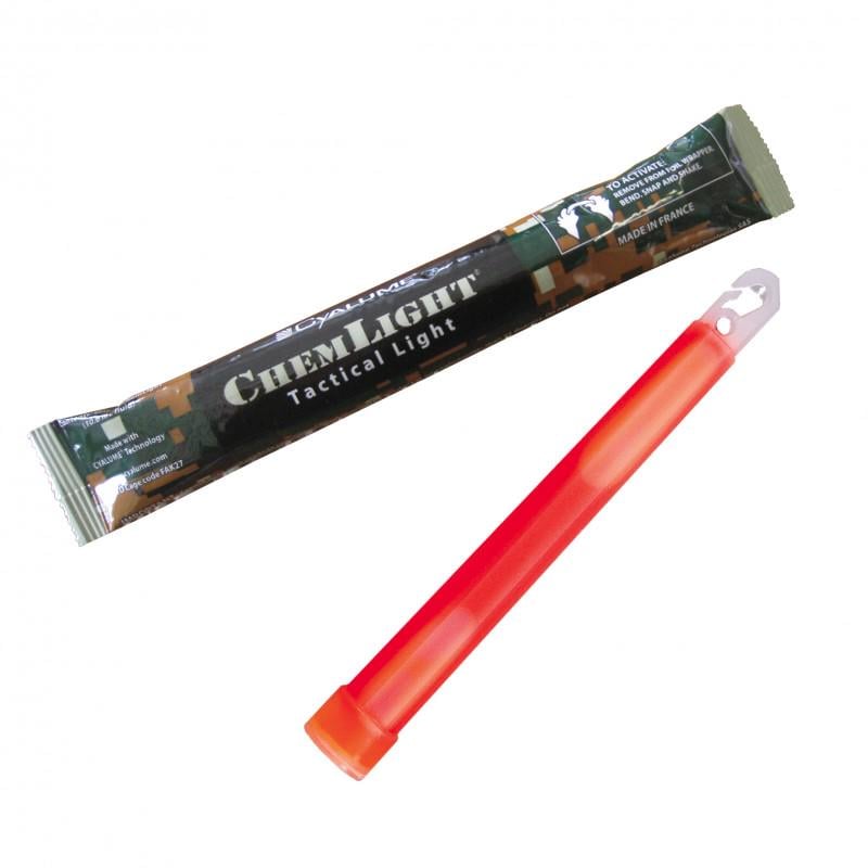 Хімічне джерело світла Cyalume ChemLight 6" 24 годин Red (НФ-00001044)