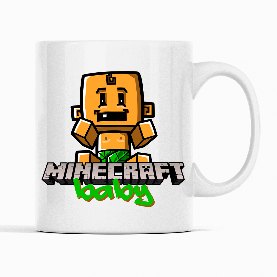 Чашка с принтом игры Minecraft 