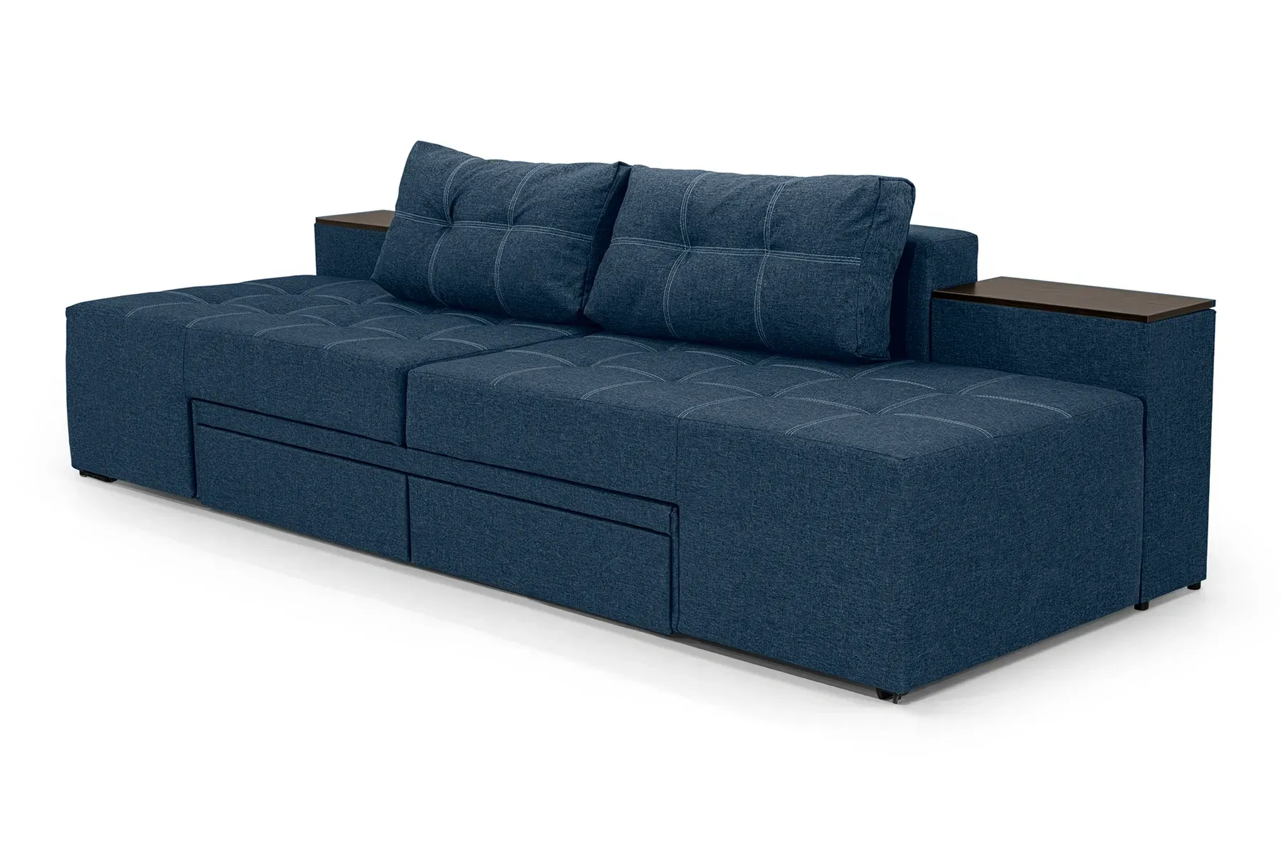 Диван трансформер Домино 270х105 см Джинс (29557848) Диван трансформер Домино 270х105 см Джинс (29557848)