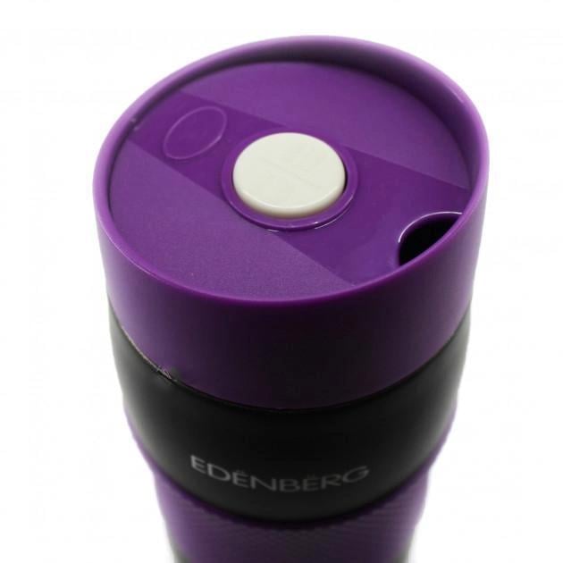 Термокухоль вакуумний Edenberg EB-622 з нержавіючої сталі 380 мл Фіолетовий (2530557778) - фото 3 Термокухоль вакуумний Edenberg EB-622 з нержавіючої сталі 380 мл Фіолетовий (2530557778) - фото 3