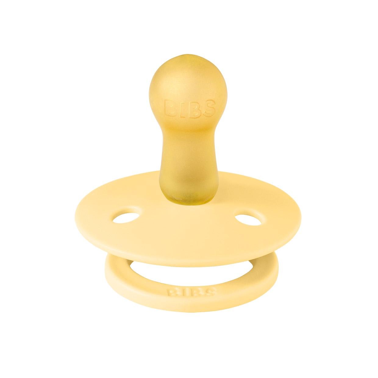 Пустышка BIBS STUDIO COLOUR 0-6 мес. Ladybug Friends/Pale Butter - фото 2