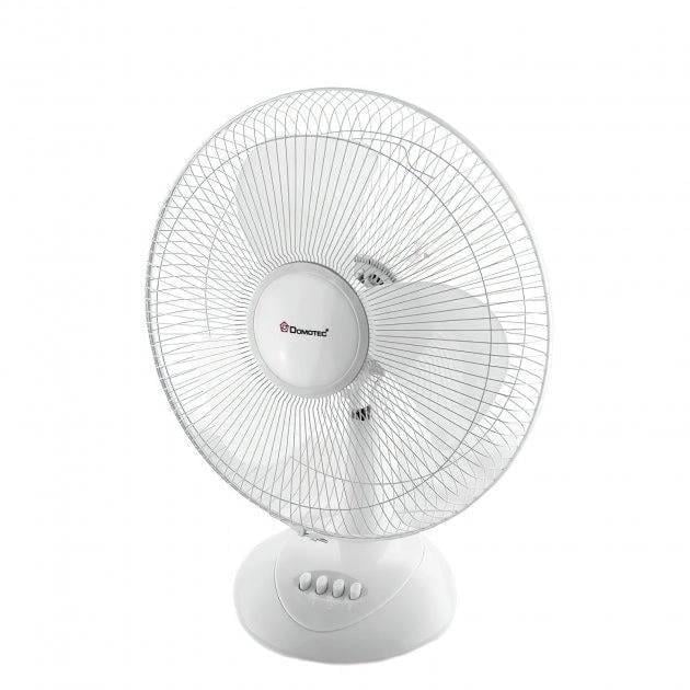 Вентилято настольный Domotec MS 1626 Fan 16" 40W White (11169379) Вентилято настольный Domotec MS 1626 Fan 16" 40W White (11169379)