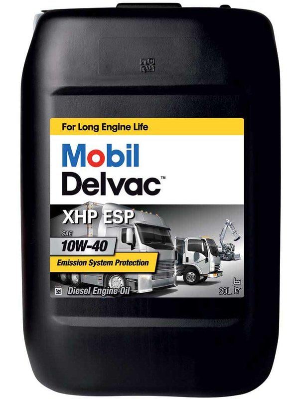 Моторное масло Mobil Delvac XHP ESP 10W-40 20 л