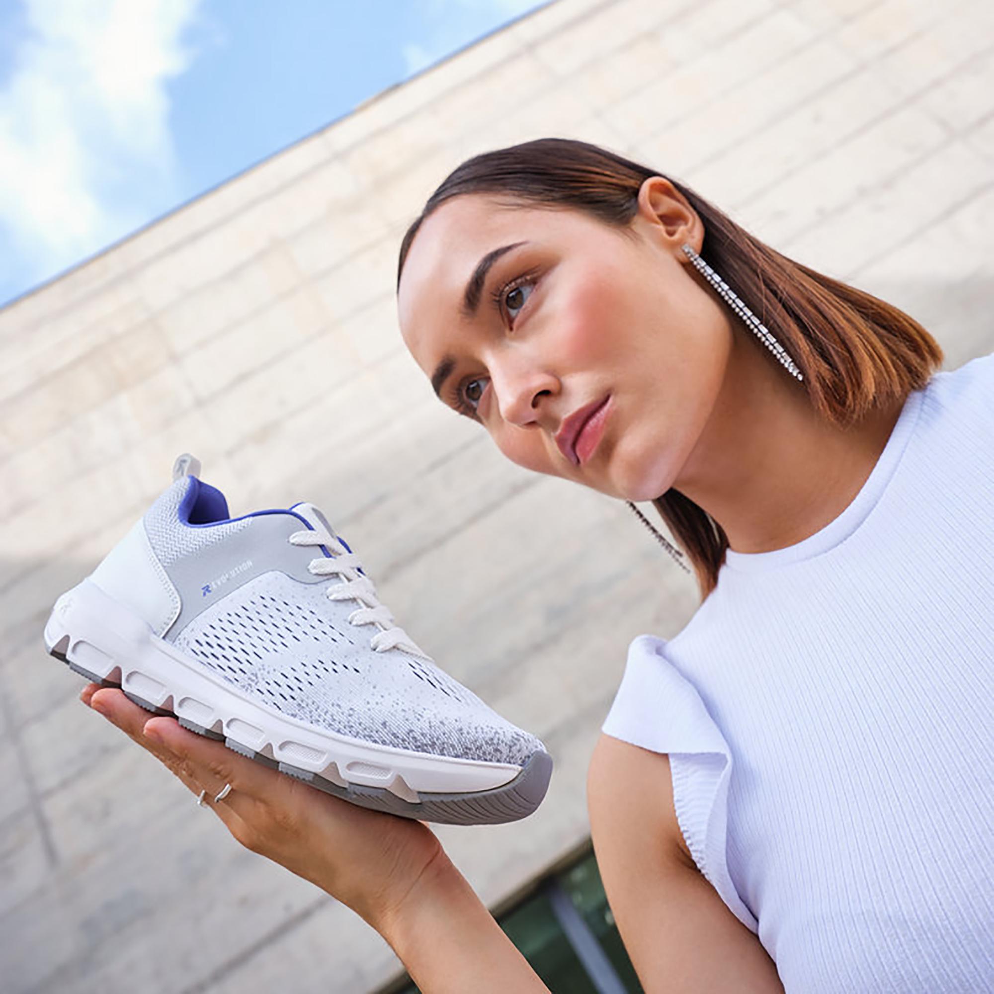 Кроссовки женские весенние Rieker р. 40 Белый/Серый (089320-40) - фото 13