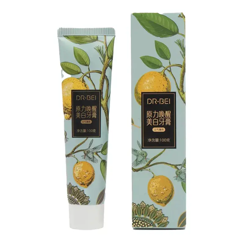 Зубна паста Dr.Bei 0/Toothpaste Лимонна М'ята 100 г - фото 2 Зубна паста Dr.Bei 0/Toothpaste Лимонна М'ята 100 г - фото 2