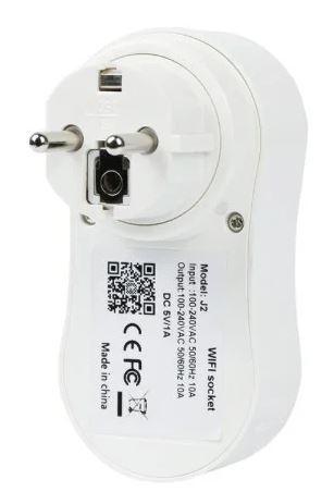 Умная розетка c Wi-fi управлением Socket J2 10A - фото 5