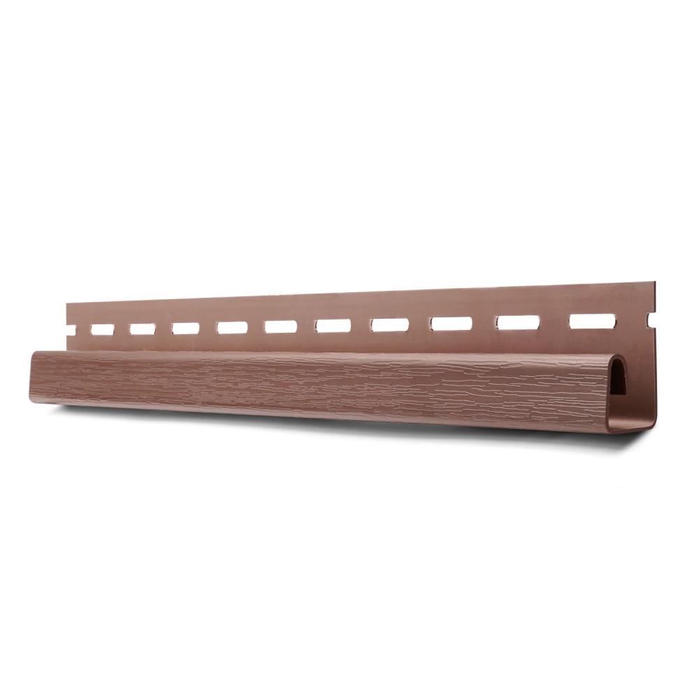 Профіль-J RAINWAY PREMIUM 3 м RAL 8017 Коричневий (12.200.03.302.RW)
