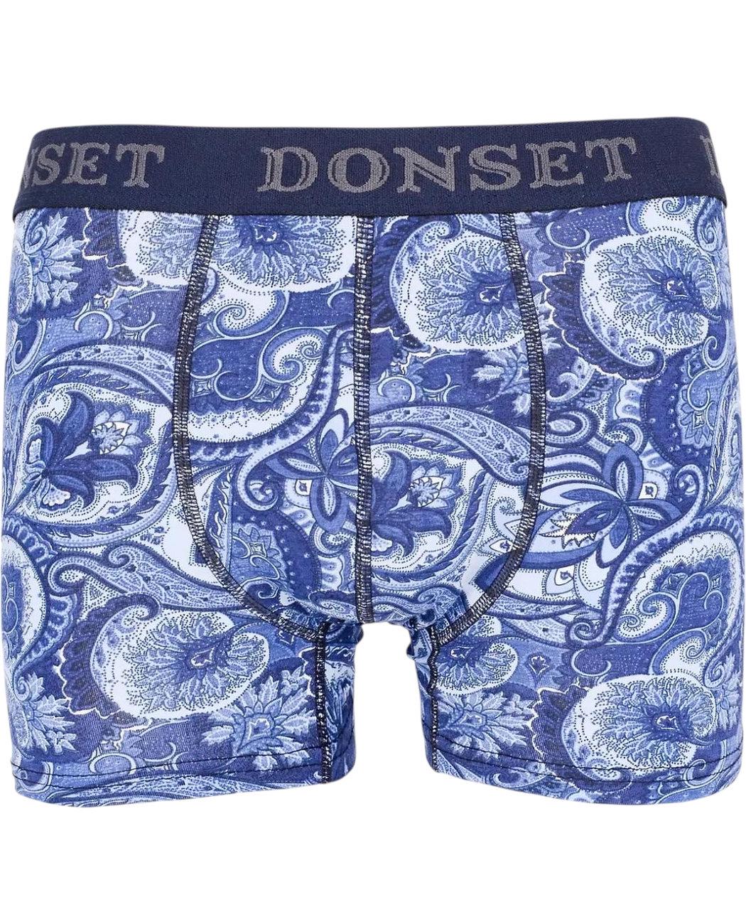 Трусы-боксеры мужские Donset DSPATT003.1 Вензели 2XL Синий (87102937900001)