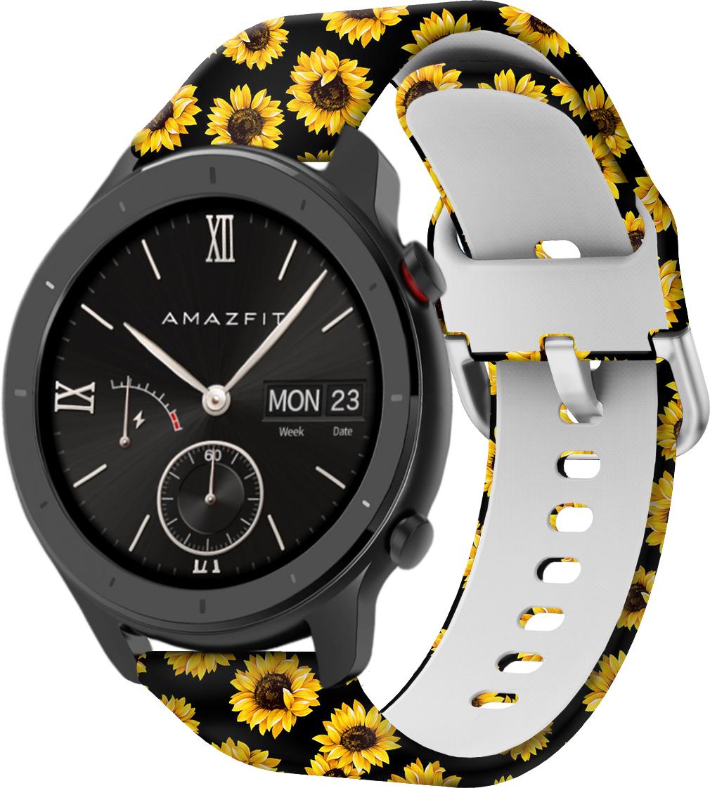 Ремешок Colorful для Amazfit GTR 42 мм Sunflowers (28518)