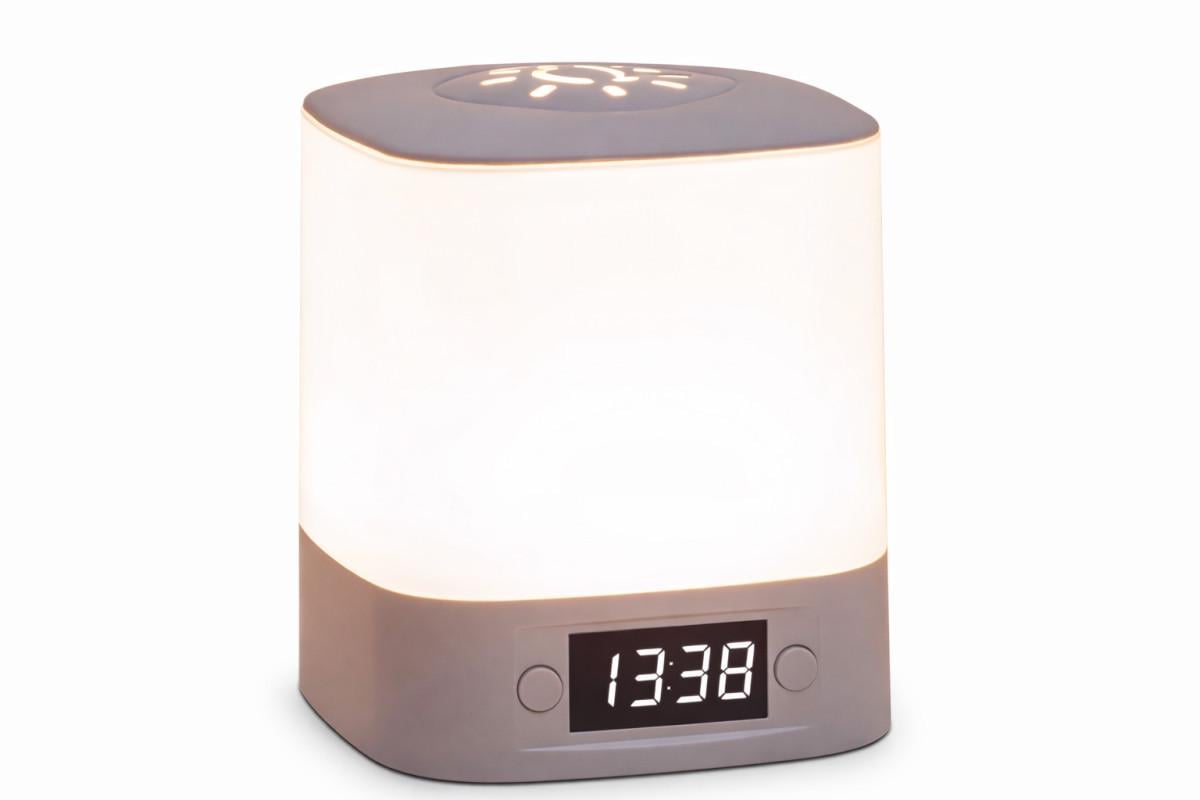 Ночник-лампа с пультом и часами аккумуляторные 6000 mAh (00694)