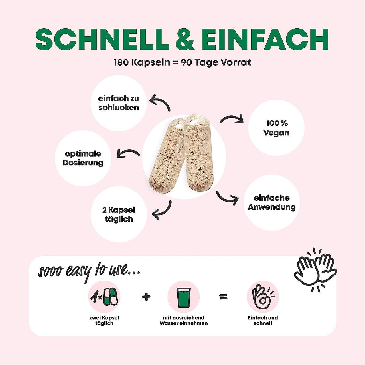 Вітаміни для імунітету KASTINGERS Ашваганда 180 капс. (5009657000V) - фото 3 Вітаміни для імунітету KASTINGERS Ашваганда 180 капс. (5009657000V) - фото 3