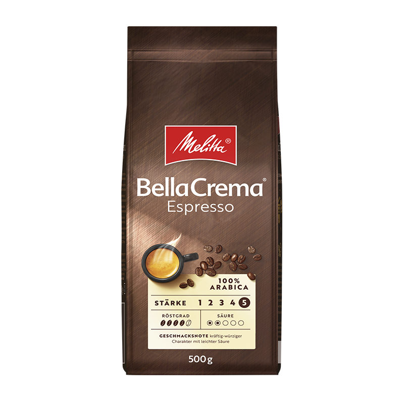 Кофе в зернах Melitta Bella Crema Espresso 100% арабика 500 г