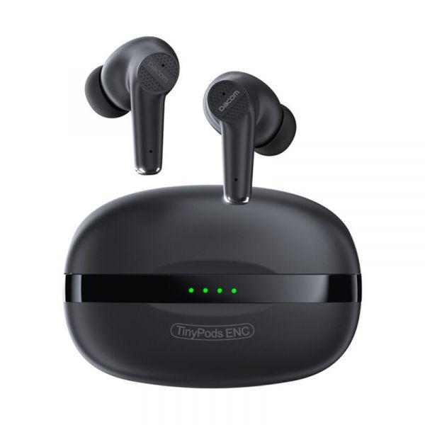 Наушники DACOM TinyPods ENC Black (1258204)
