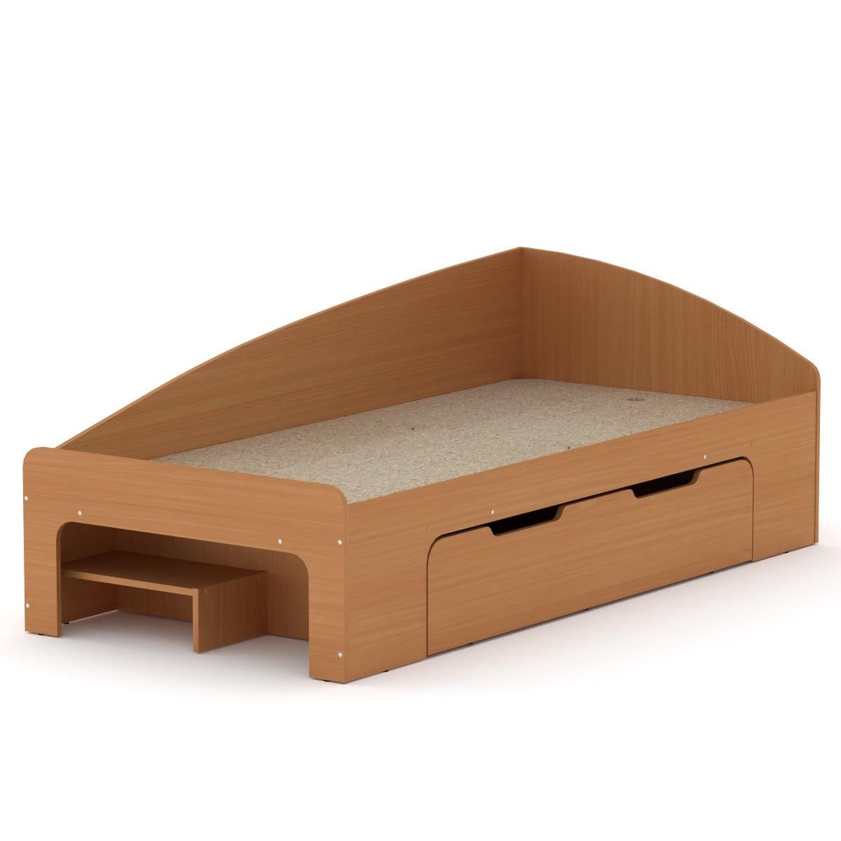 Кровать Компанит 90+1 90х200 см Бук (09130comp)