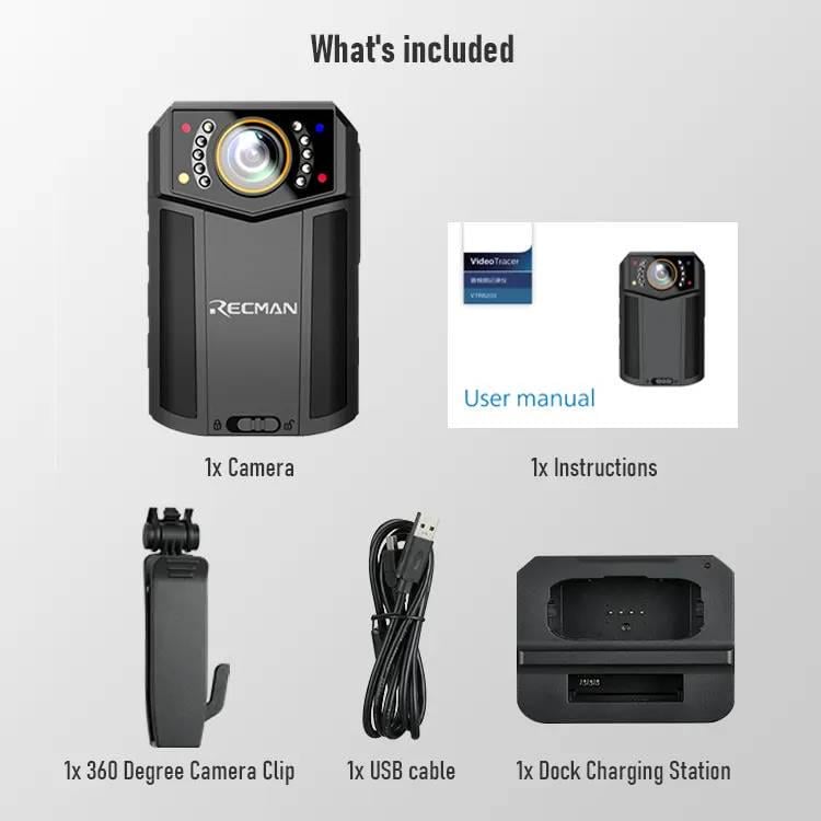 Боди камера Recman CMP VTR8203 GPS WiFi (1355) - фото 6