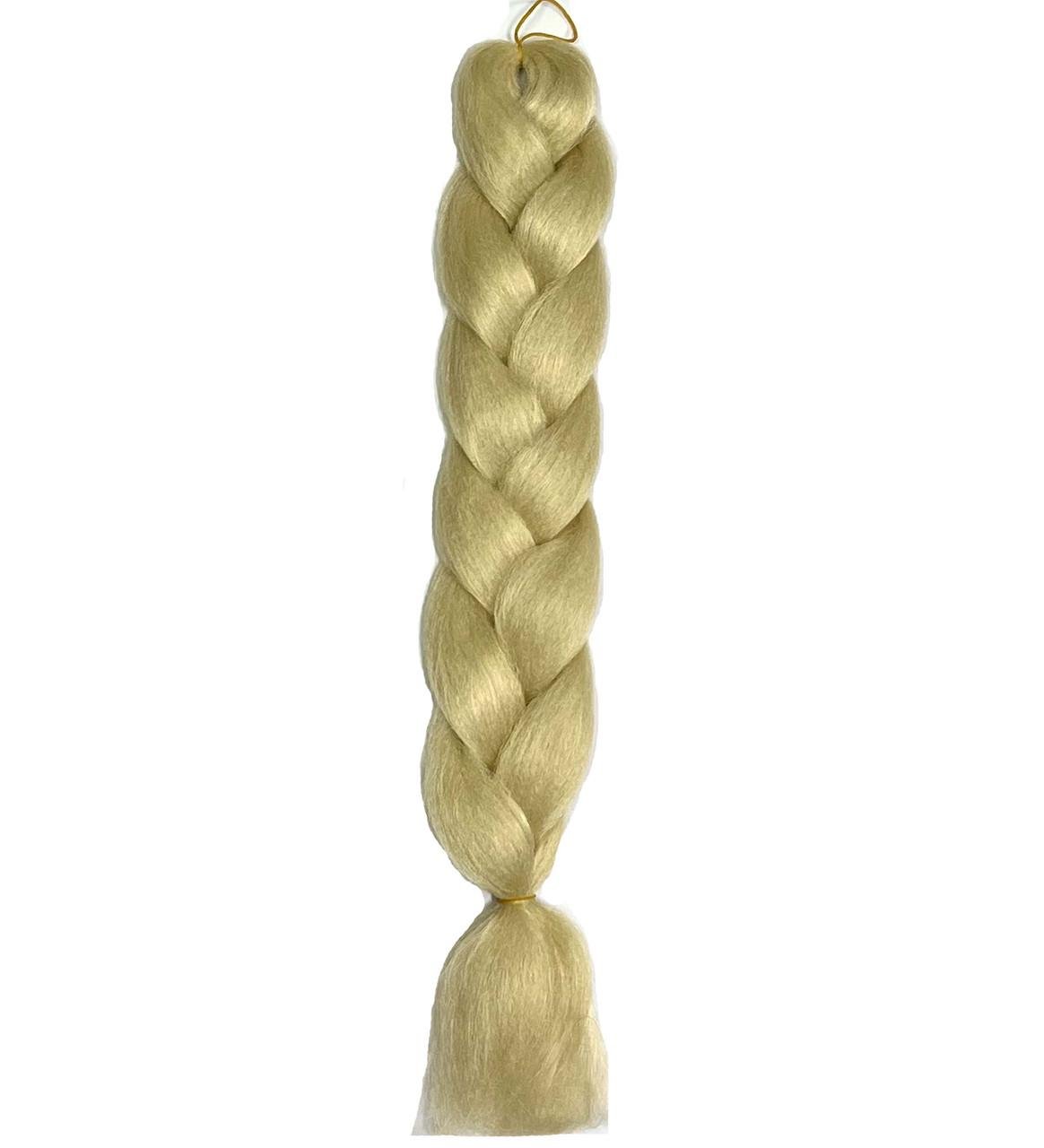 Канекалон Jumbo braid однотонний для плетіння 60 см 100 г Русявий (КН6000в06)