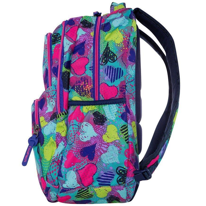 Шкільний рюкзак Coolpack Dart II Hearts Graffiti 27 л 46х34х17 см - фото 2