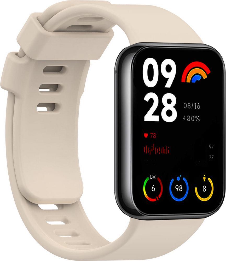 Ремешок Jsota для Xiaomi Smart Band 8 Pro силиконовый Ivory (35142-4F)