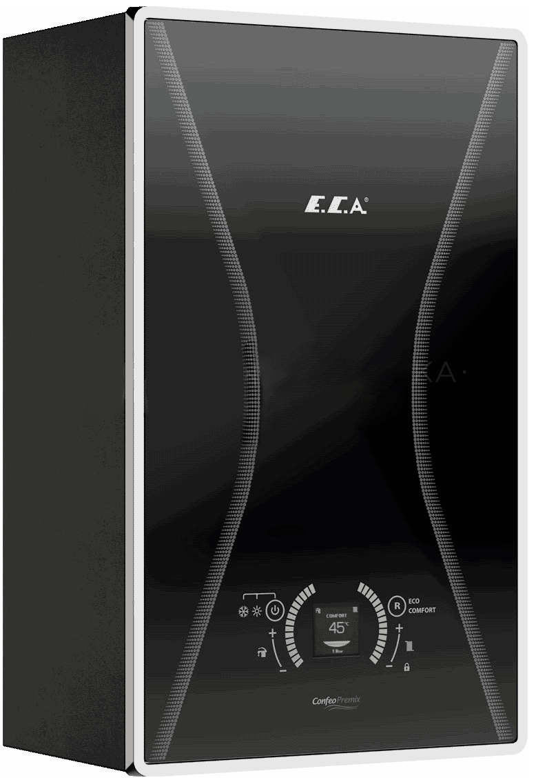 Котел конденсаційний настінний E.C.A. CONFEO PREMIX 24 HM двоконтурний 24 кВт (1027) Котел конденсаційний настінний E.C.A. CONFEO PREMIX 24 HM двоконтурний 24 кВт (1027)