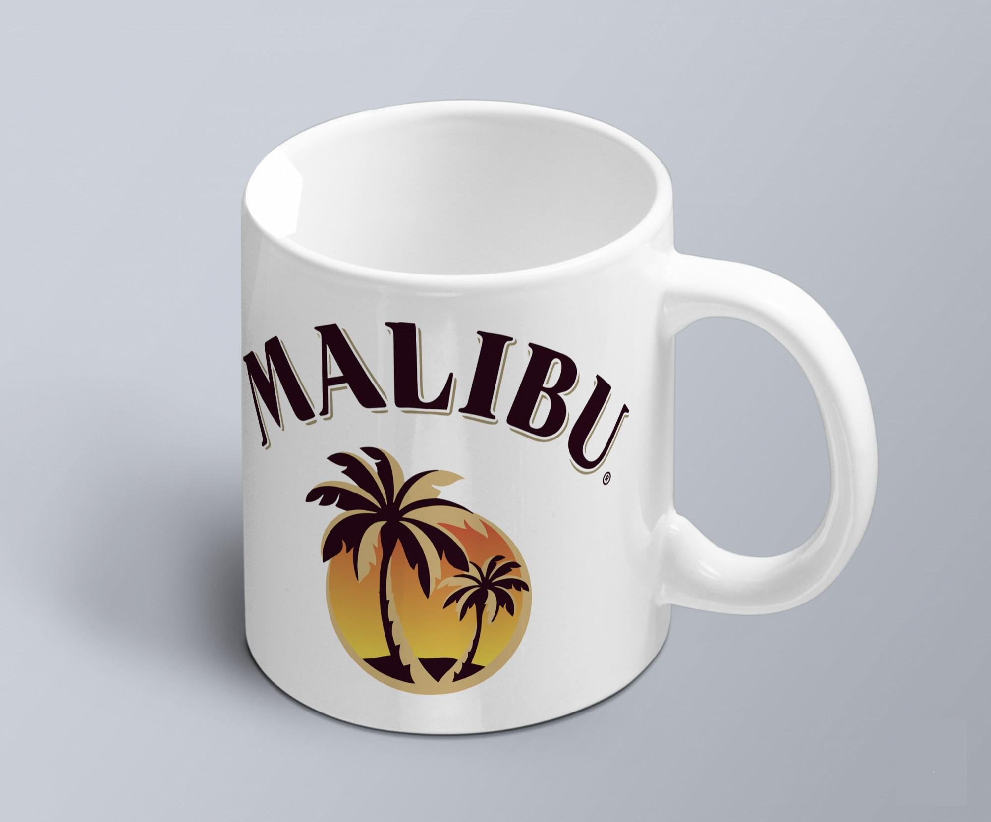 Чашка с принтом логотипа Malibu (05010116012)