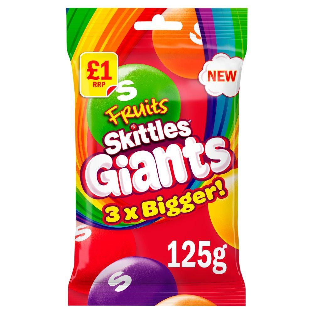 Драже Skittles Giants Fruit Bags 125 г (1200111031)