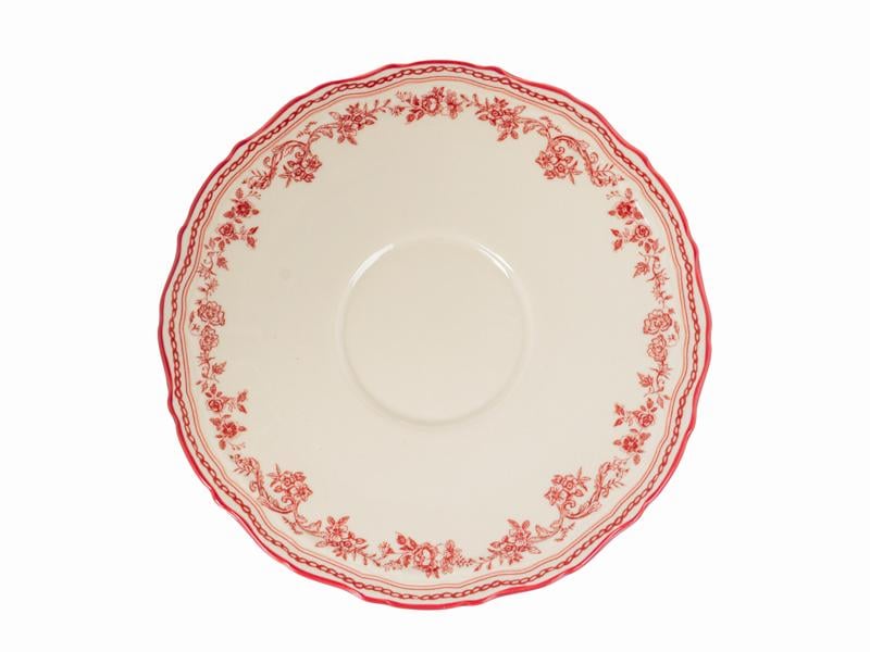 Чашка чайна Lefard Red Castle порцелянова з блюдцем 210 мл Червоний (359-495) - фото 3 Чашка чайна Lefard Red Castle порцелянова з блюдцем 210 мл Червоний (359-495) - фото 3