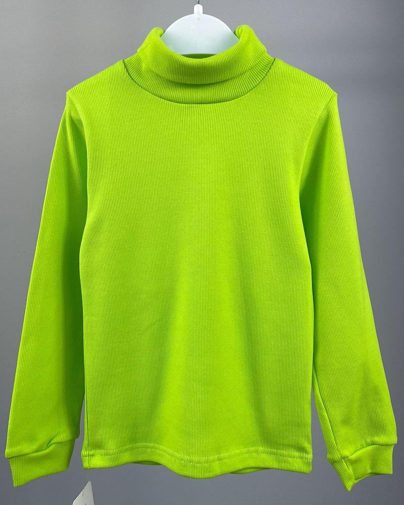 Гольф детский в рубчик Flamingo 726-1109/727-1109 98 см Салатовый (101582)