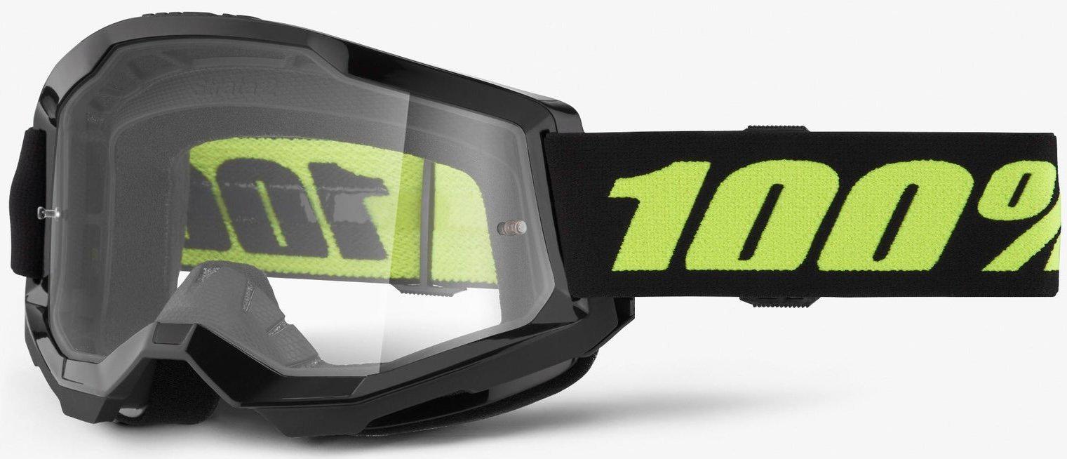 Мотоокуляри 100% STRATA 2 Goggle Solar Eclipse/Clear Lens (34643)