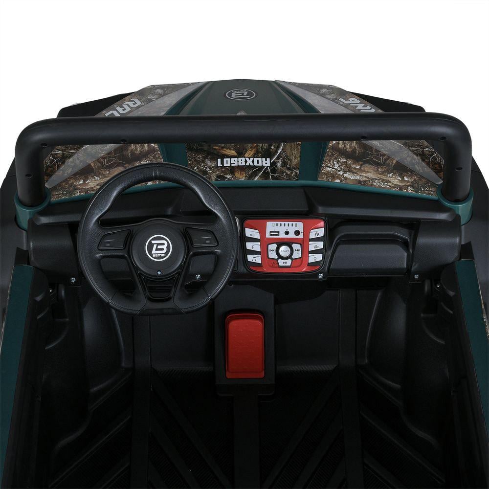 Детский электромобиль джип Bambi Racer M 6058EBLR-18-5 24V с 4 двигателями по 90 Вт и кожаным сиденьем Зеленый (27209708) - фото 5 Детский электромобиль джип Bambi Racer M 6058EBLR-18-5 24V с 4 двигателями по 90 Вт и кожаным сиденьем Зеленый (27209708) - фото 5