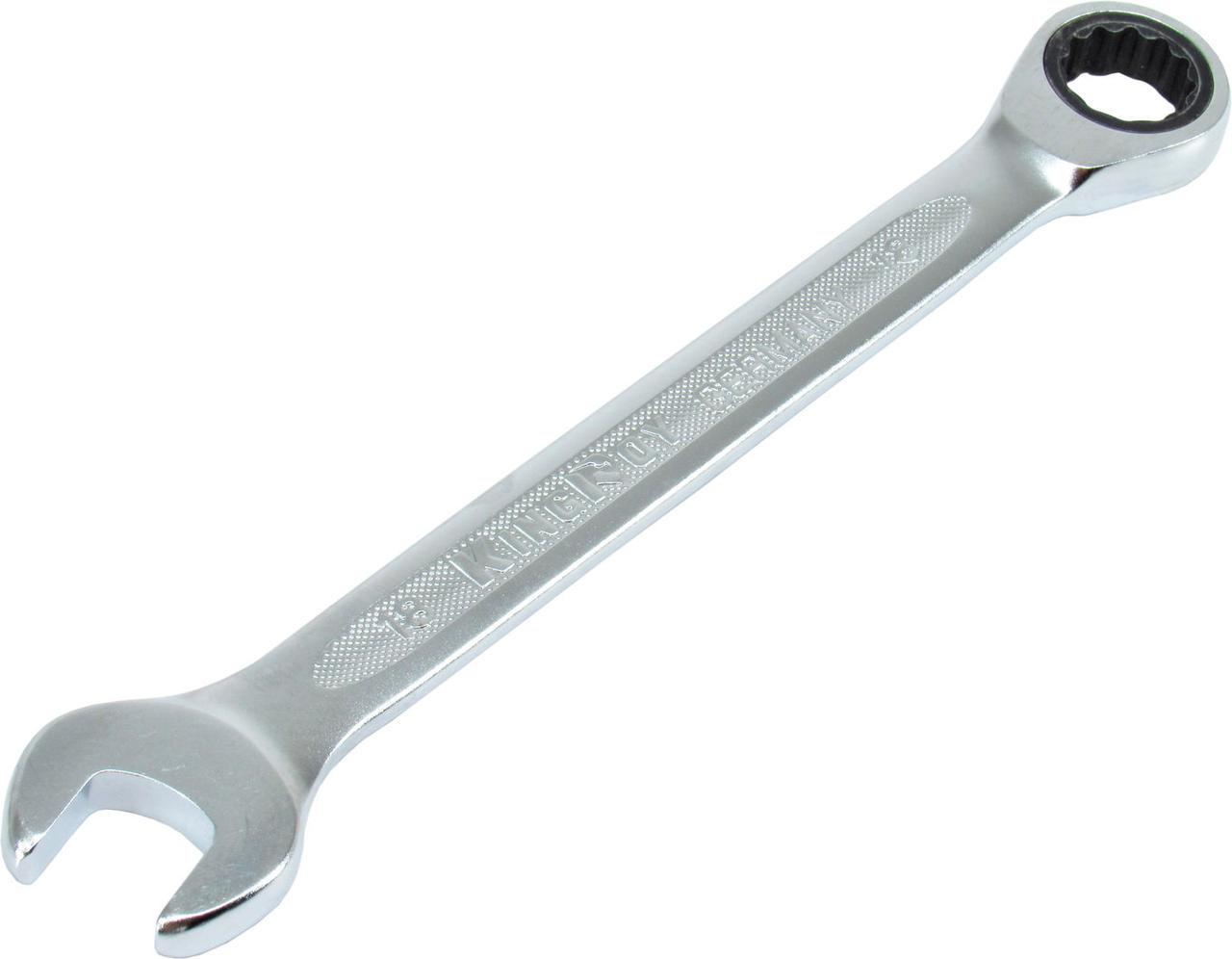 Ключ рожково-накидной KING ROY с трещоткой 18 мм