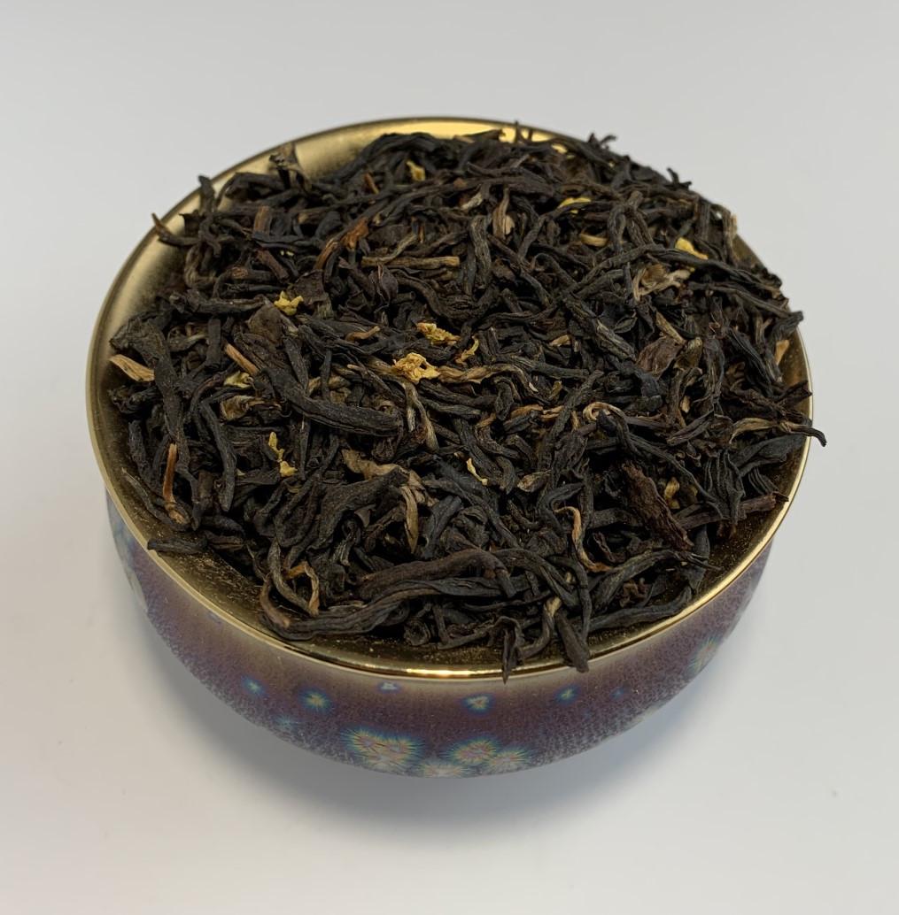 Чай китайский черный Гуй Хуа Хун Ча Сладкий Османский 100 г