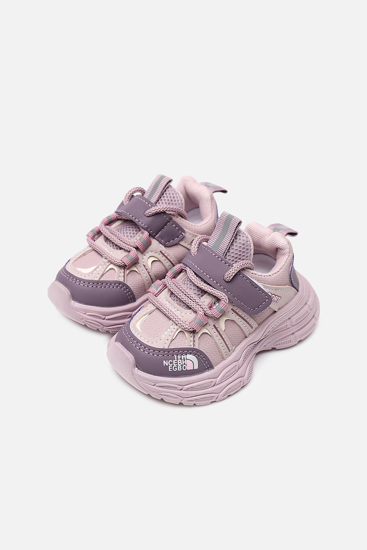 Кросівки для дівчинки ЦБ-00277766 р. 22,5 Бузковий (SKT001068639) - фото 2 Кросівки для дівчинки ЦБ-00277766 р. 22,5 Бузковий (SKT001068639) - фото 2