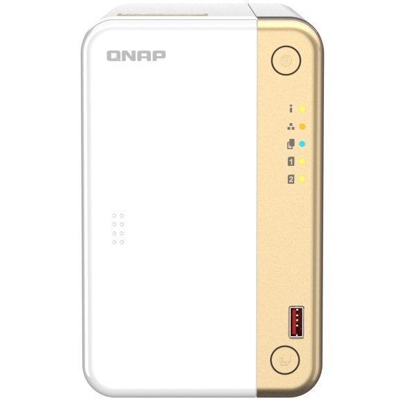 Мережеве сховище QNAP TS-262-4G Білий (10920901) - фото 2