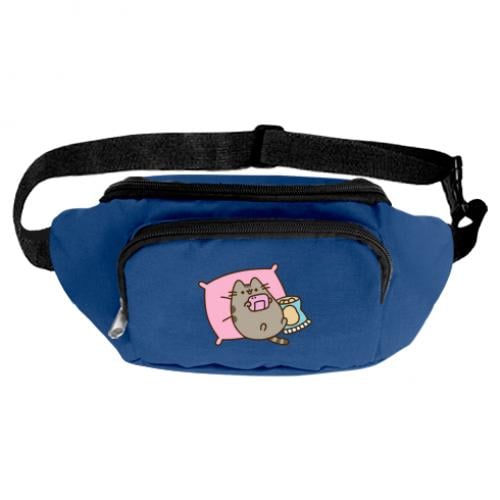 Поясная сумка-бананка Pusheen Chilling Темно-синий (14321883-8-186707) Поясная сумка-бананка Pusheen Chilling Темно-синий (14321883-8-186707)