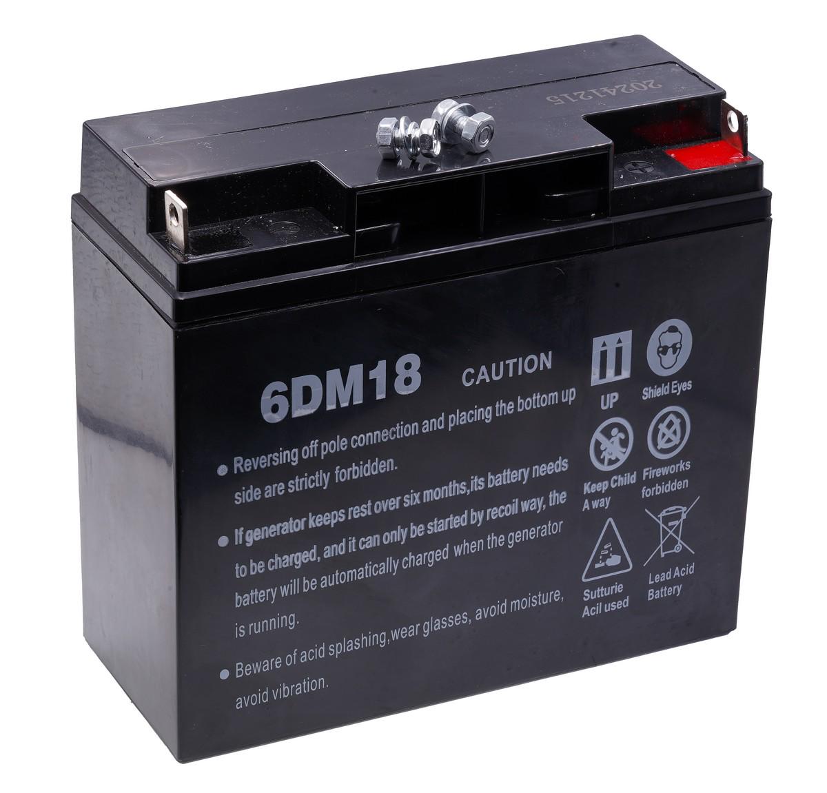 Акумулятор генератора 188F 12V 18Ah (gen1793) Акумулятор генератора 188F 12V 18Ah (gen1793)