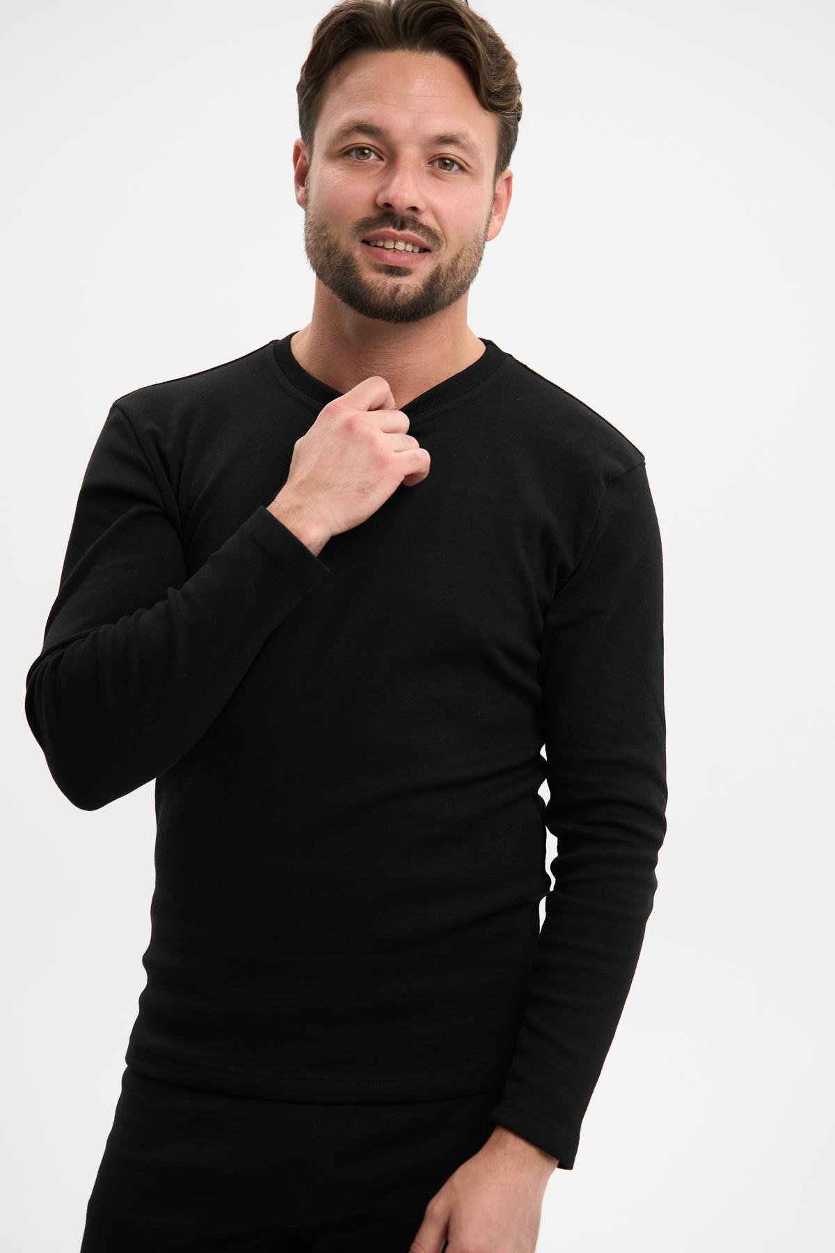 Термобелье повседневное мужское зимнее EcoTherm 2XL Черный (30155639)