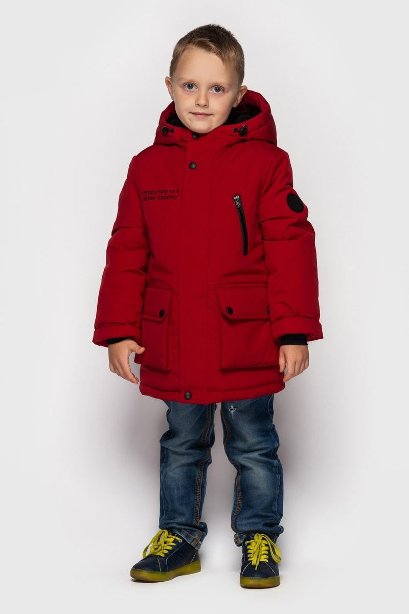 Куртка Cvetkov Ален 122 см Красный (2000000209135)