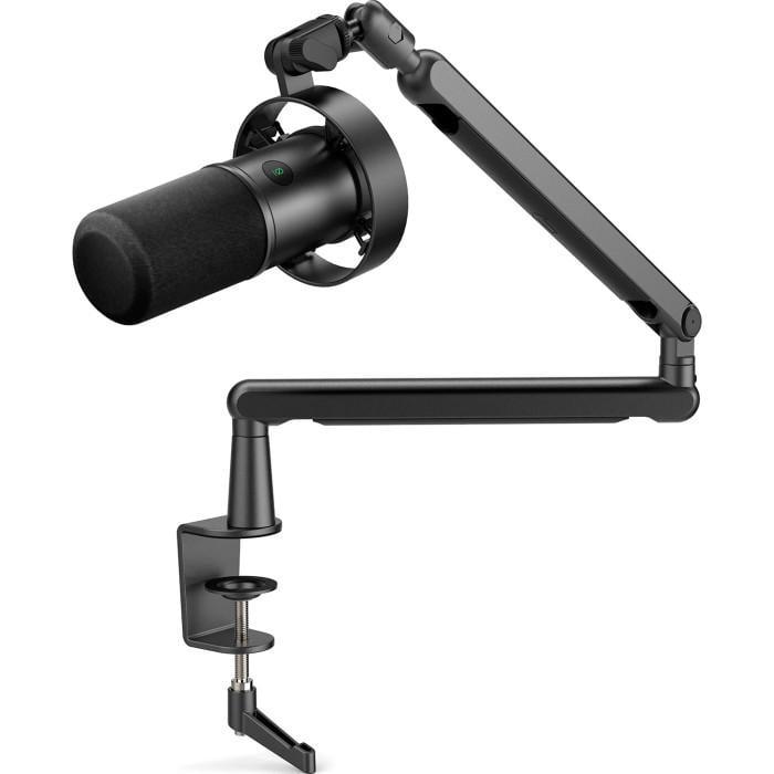 Мікрофон дротовий Fifine T688 динамічний 2,5 м USB-C XLR 15000 Гц Black (36943791)