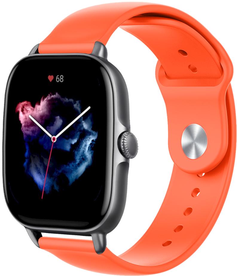 Браслет Base для Amazfit GTS 3 Orange (25315) - фото 1