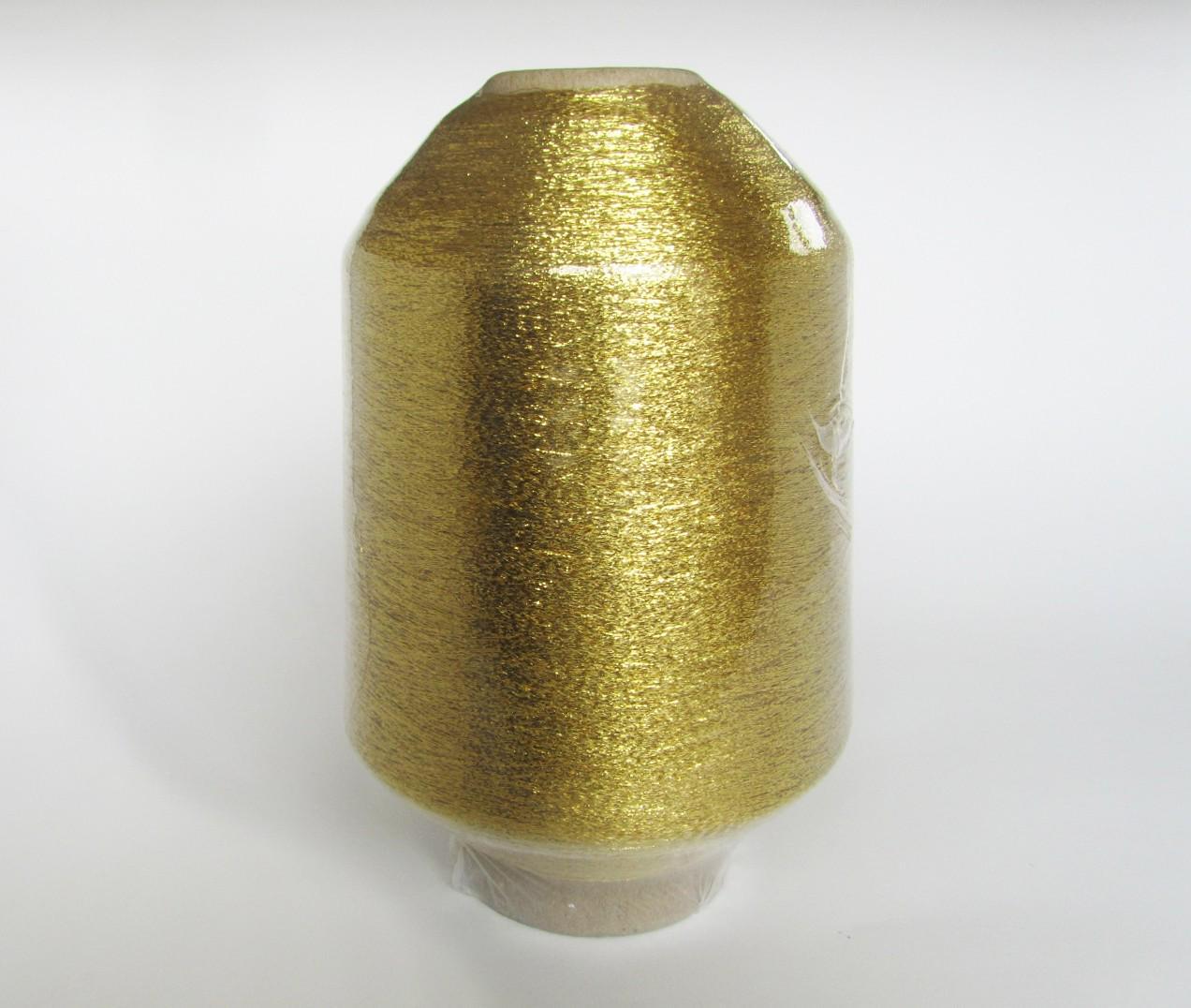 Нить металлизированная для вышивания золотистая 500 грамм - фото 2 Нить металлизированная для вышивания золотистая 500 грамм - фото 2