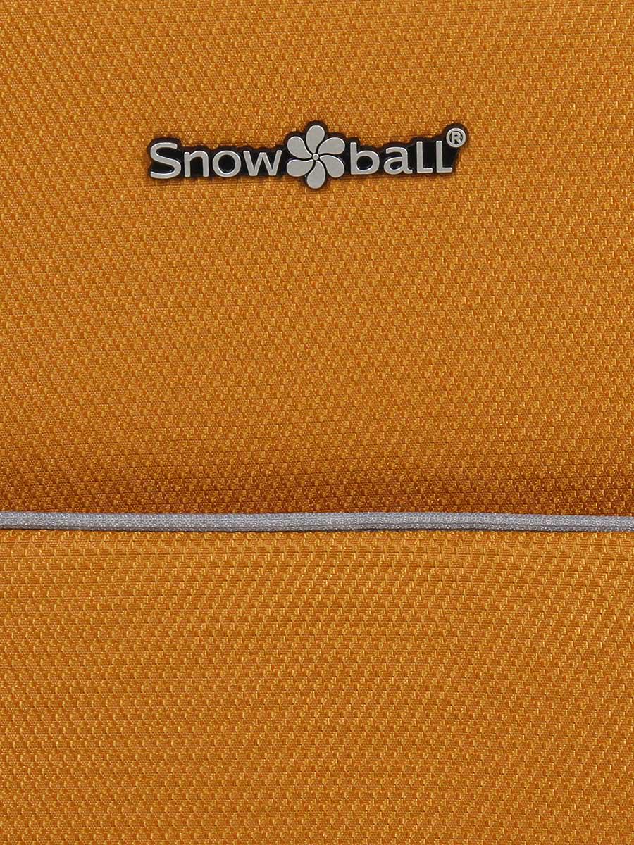 Валіза Snowball 22204 тканинна міні XS 28/7 л 46х33х18 см Помаранчевий - фото 13